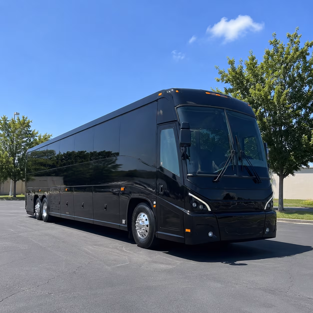 san angelo charter bus services exterior