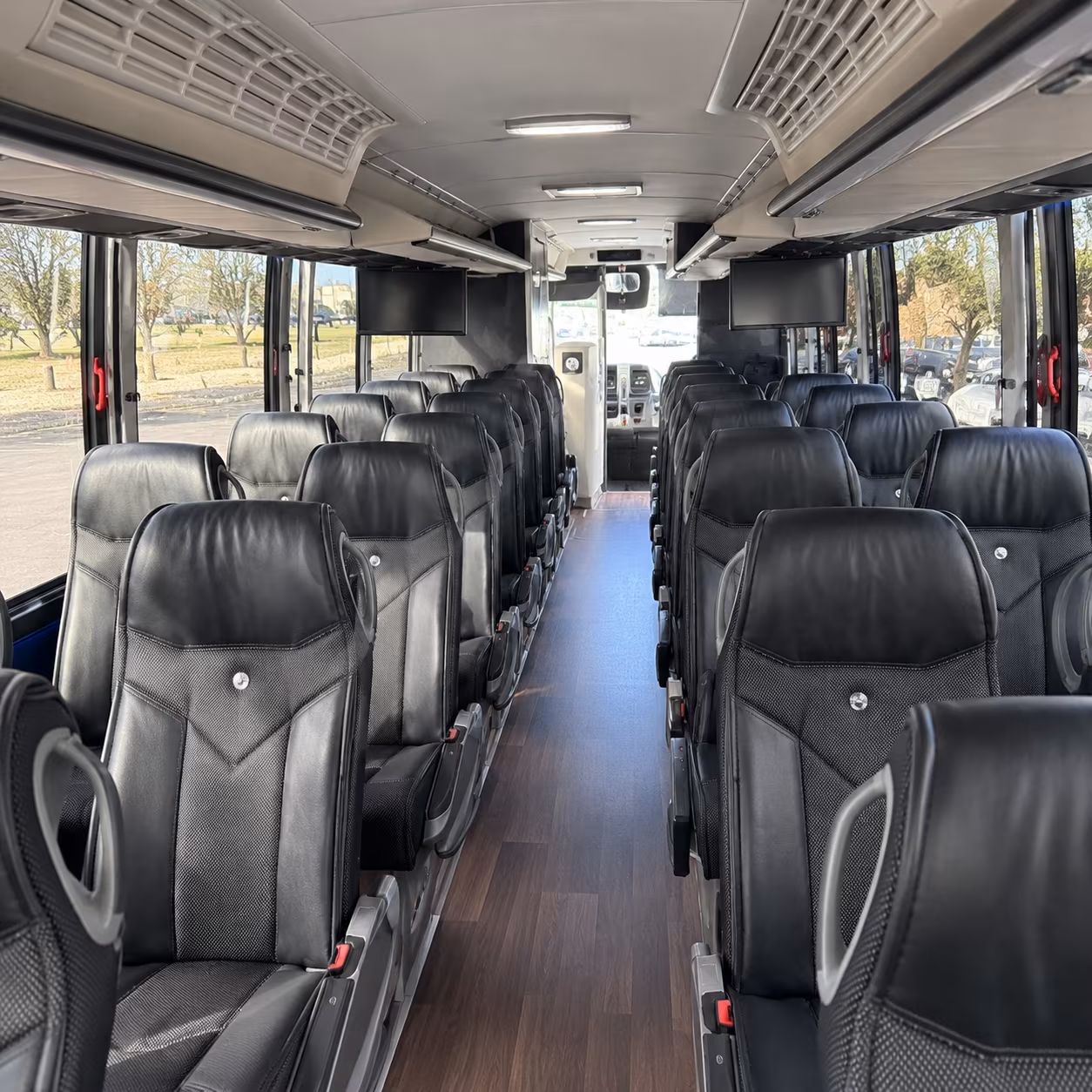 san angelo charter bus services interior