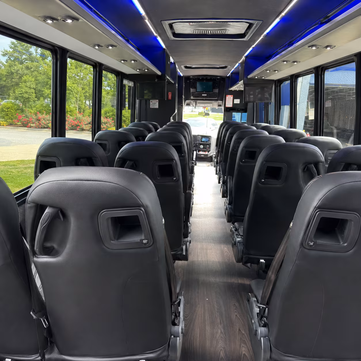 san angelo private event transportation onboard seating